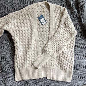 Cream cardigan